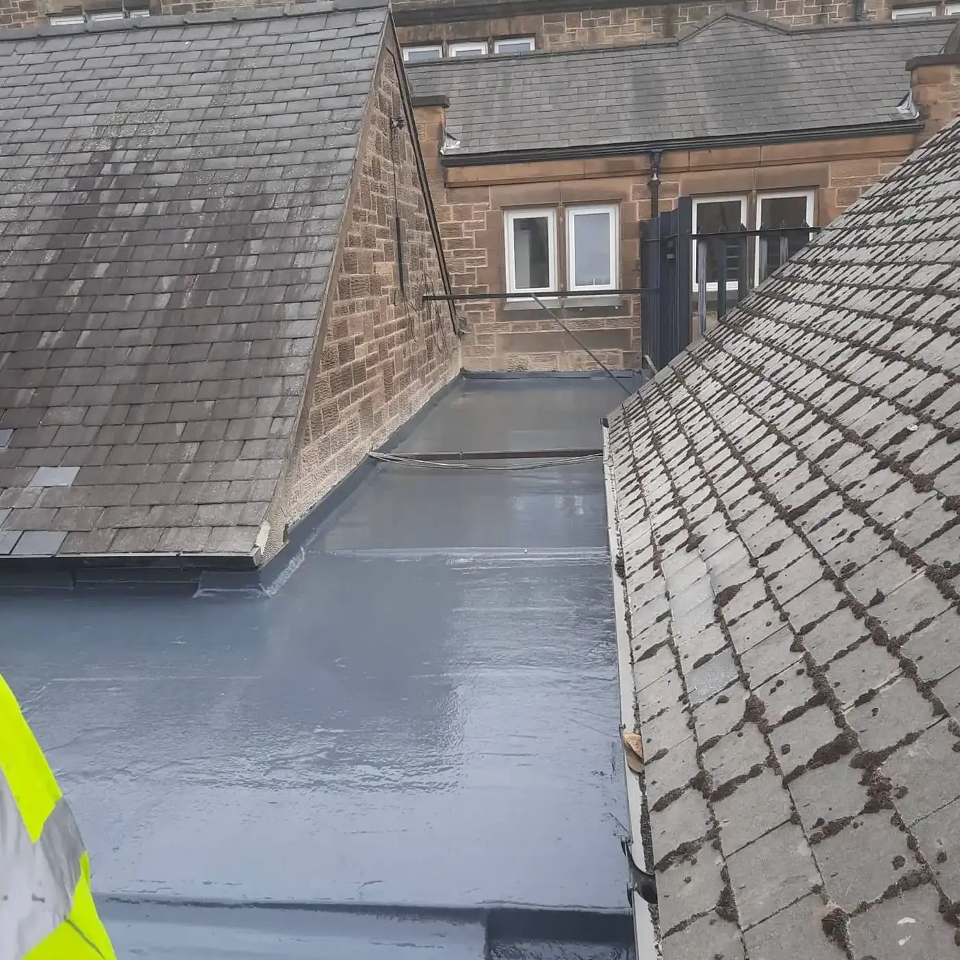 GRP Fibreglass Flat Roof