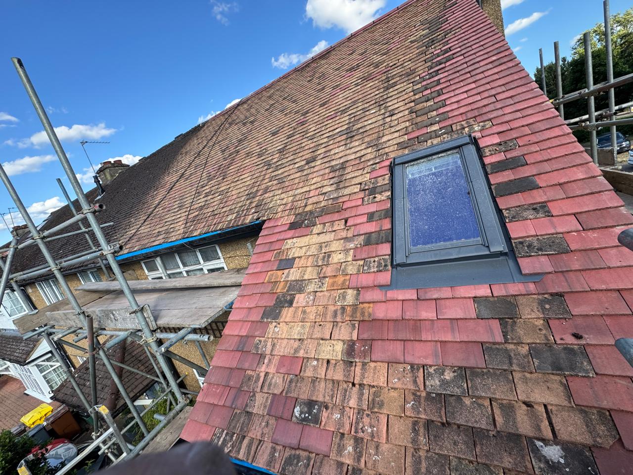 Tile roof repair